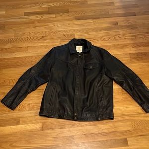 The Territory Ahead real leather jacket